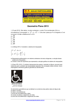 Geometria Plana &ndash; Revis&atilde;o Geral &ndash; 2