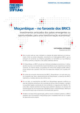 Moçambique – no faroeste dos BRICS