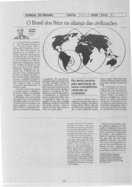 O Brasil dos Brics na aliança das