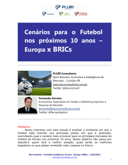 fa&ccedil;a o deste relat&oacute;rio