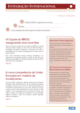 INTEGRA&Ccedil;&Atilde;O INTERNACIONAL
