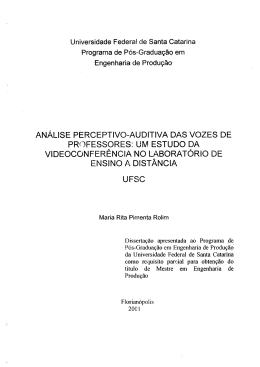an&aacute;lise perceptivo-auditiva das vozes de professores