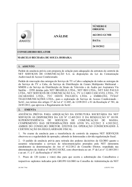An&aacute;lise n&ordm; 462/2012