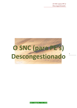 O SNC (para PE`s) Descongestionado
