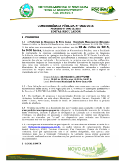Prefeitura Municipal de Novo Gama-GO