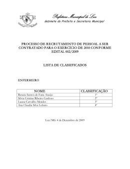 Prefeitura Municipal de Luz