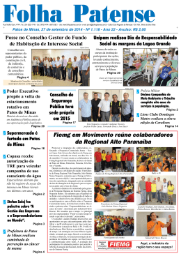 Folha Patense, 27/09/14