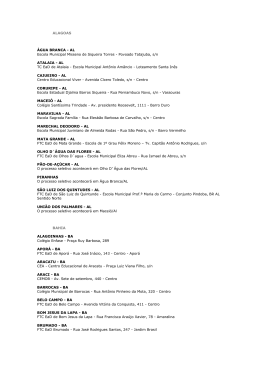 ALAGOAS &Aacute;GUA BRANCA - AL Escola Municipal Misseno