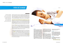 HORA DE DORMIR