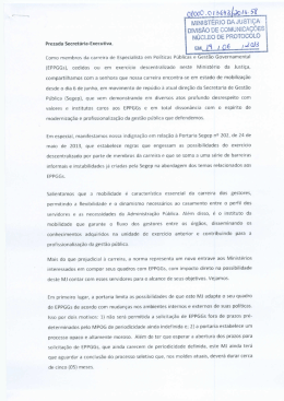 MlNie`l`ERiO os, Justiça E Dlvlsﬁio pe OOMuNlcaçoEe i