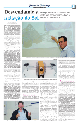 Desvendando a radia&ccedil;&atilde;o do Sol