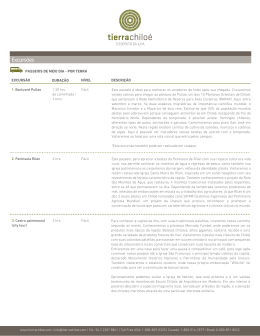 Excurs&otilde;es