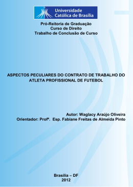 Waglacy Ara&uacute;jo Oliveira