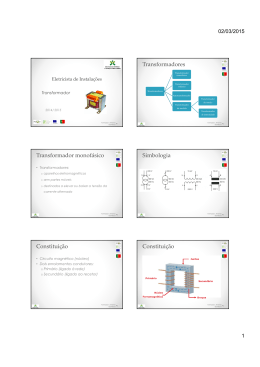 Transformadores Transformador monofásico Simbologia