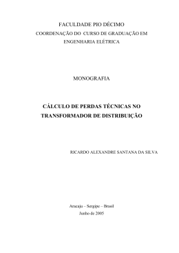 FACULDADE PIO D&Eacute;CIMO MONOGRAFIA