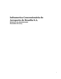 Demonstrativo Financeiro 2014