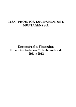 2013 - IESA