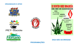 folder_III Encontro sobre Drogadi&ccedil;&atilde;o