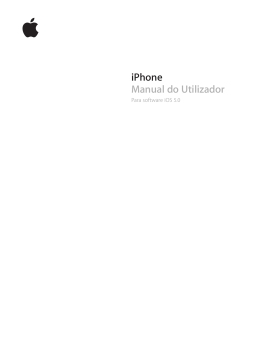 iPhone Manual do Utilizador