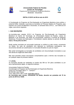 Edital 01 2015 - retificado - Centro de Tecnologia