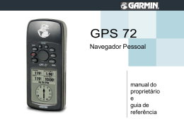 Manual GPS 72_Portugues 1.57 Mb Clique aqui para fazer o