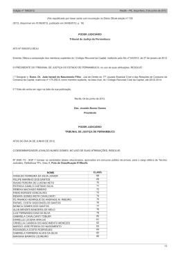 Di&aacute;rio de Justi&ccedil;a Eletr&ocirc;nico - TJPE
