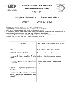 determine as medidas