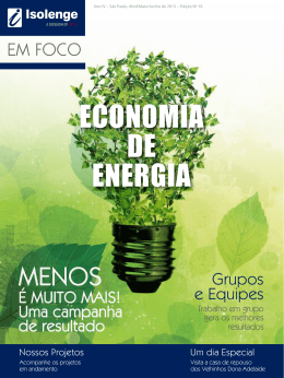 ECONOMIA DE ENERGIA