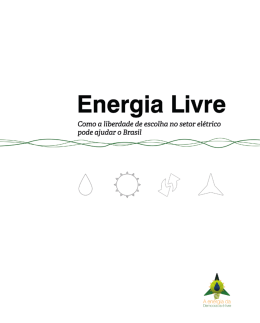 A energia da Democracia &eacute; livre