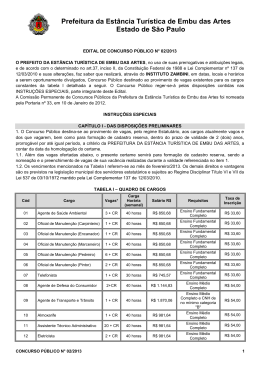 Abertura Edital