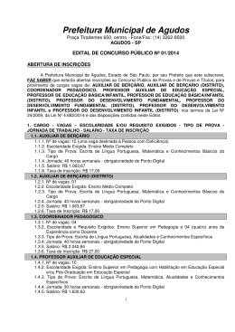 Prefeitura Municipal de Agudos