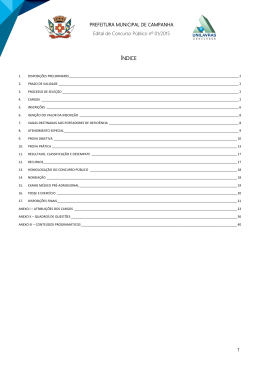 Edital Retificado - Unilavras Concursos
