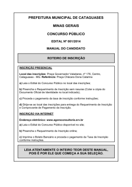 Edital PM Cataguases 1-2014