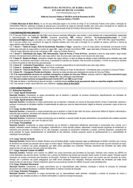 Edital - Concursos BioRio