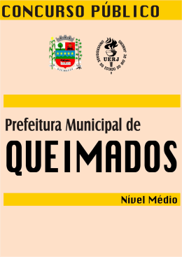 Edital - PDQ - Nivel Medio