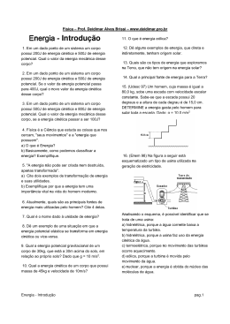 Energia - Introdu&ccedil;&atilde;o - Deidimar Alves Brissi.