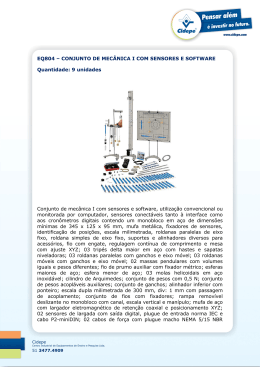 EQ804 &ndash; CONJUNTO DE MEC&Acirc;NICA I COM SENSORES