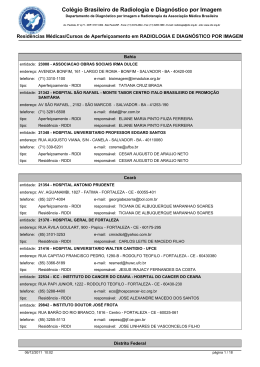 Resid&ecirc;ncias/Cursos de Aperfei&ccedil;oamento do CBR