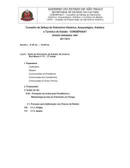 GOVERNO DO ESTADO DE S&Atilde;O PAULO