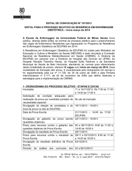 107/2013 - Escola de Enfermagem - UFMG