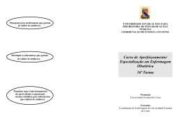 Veja o folder do curso