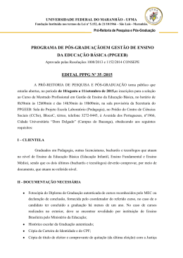 edital pppg nº 35 /2015 - Universidade Federal do Maranhão