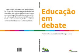 Por um salto de qualidade na Educa&ccedil;&atilde;o B&aacute;sica