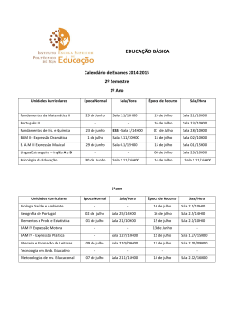 EDUCA&Ccedil;&Atilde;O B&Aacute;SICA
