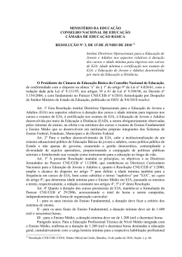PROJETO DE RESOLU&Ccedil;&Atilde;O