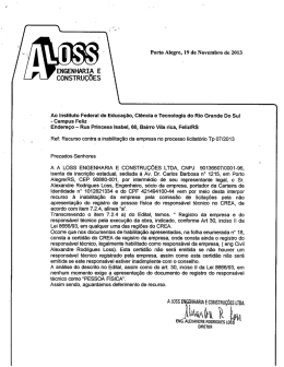 ENGENHARIA E CONSTRUCOES