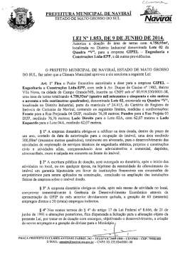 PREFEITURA MUNICIPAL DE NAVIRAÍ