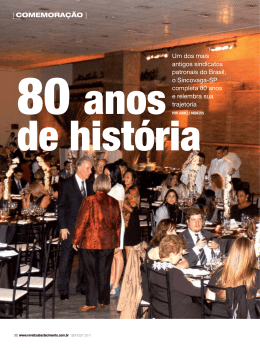 [ comemoração ] Um dos mais antigos sindicatos