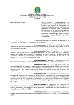 INSTRU&Ccedil;&Atilde;O N - Crea-SP