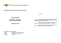 Guia do Aluno (2013) - APG-ITA